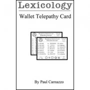 Lexicology with Telepathy card by Paul Carnazzo